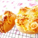 基本のパン生地de❤馬鈴薯とBビッツのチーズパン❤